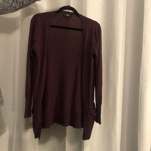 Maroon Cardigan